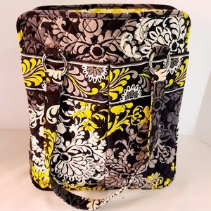Vera Bradley baroque black large open tote
